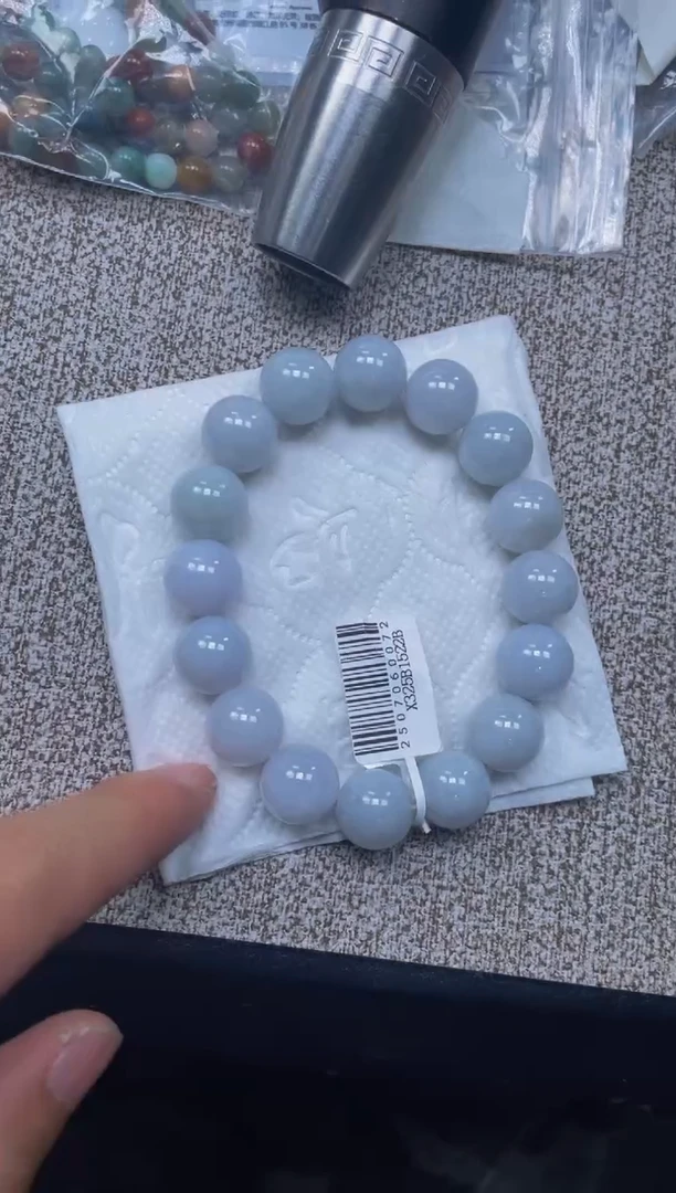 未镶嵌手链翡翠珠串
