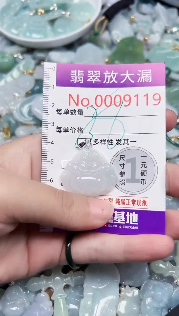 颈饰未镶嵌翡翠9119