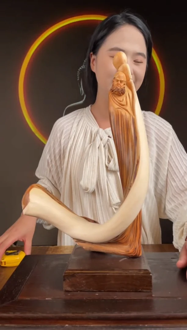 柏木（崖柏）手工摆件,先抢先得! 编号:80