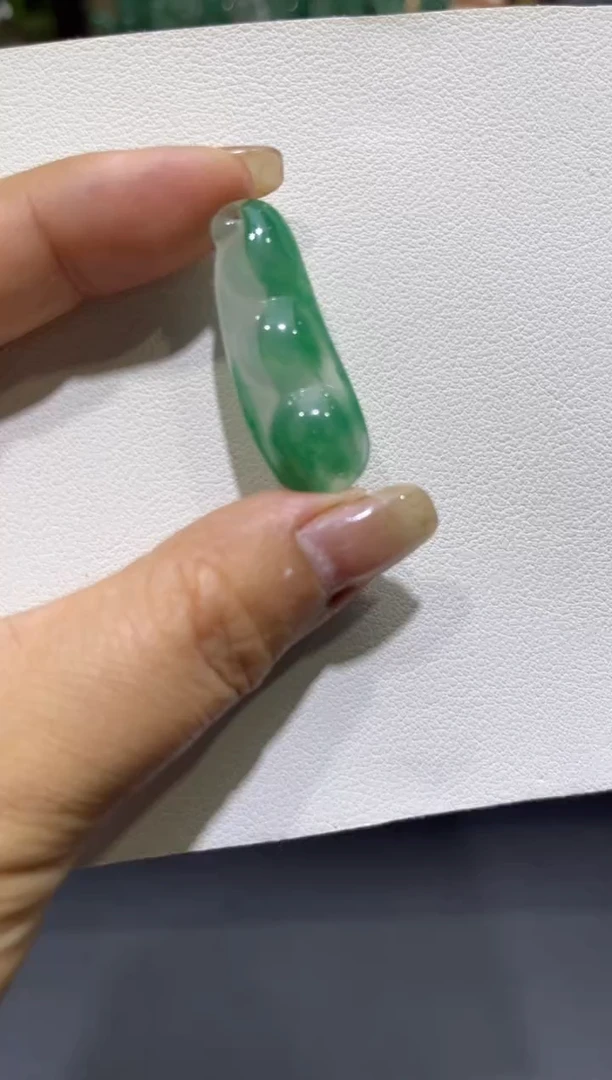 未镶嵌豆子石英质玉豆子