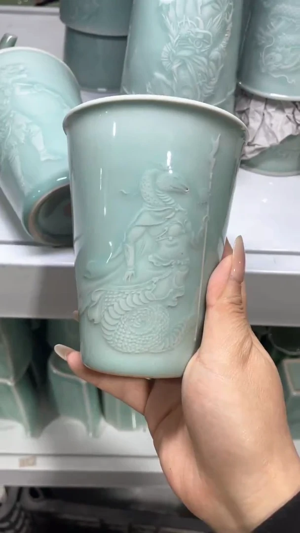 【闪购商品】特价 微瑕 慧仙青瓷