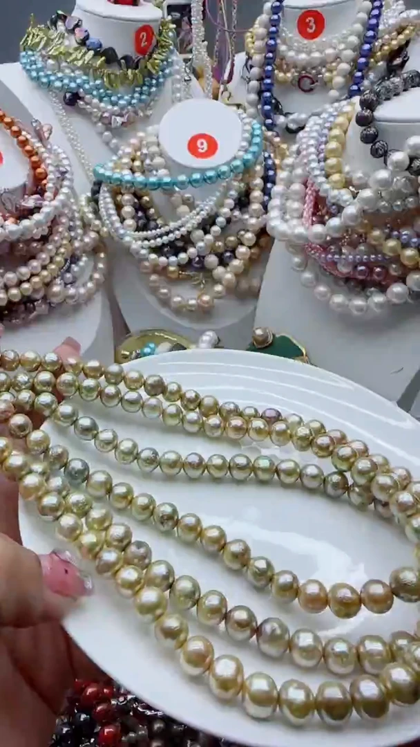 淡水珍珠未镶嵌颈饰1