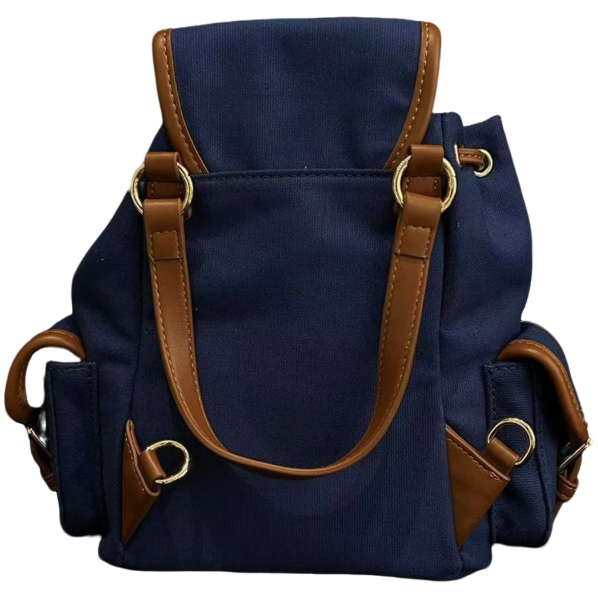 COCO DICV2025新款高端定制时尚女包 布书包 蓝色80113霄