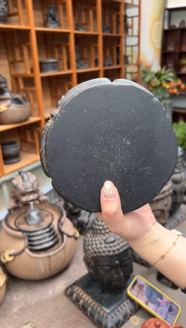 陶土【火山泥】金箍坛底座