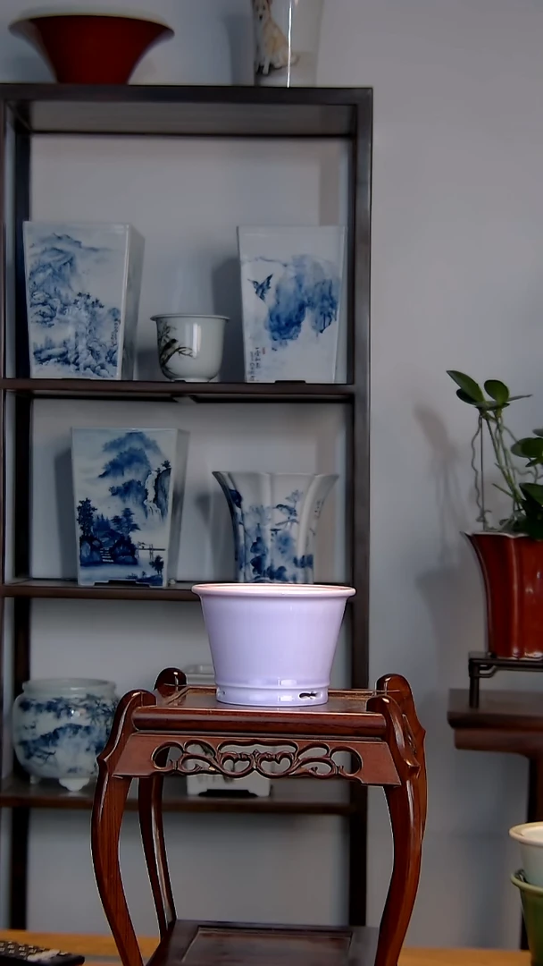 景德镇陶瓷手工花盆