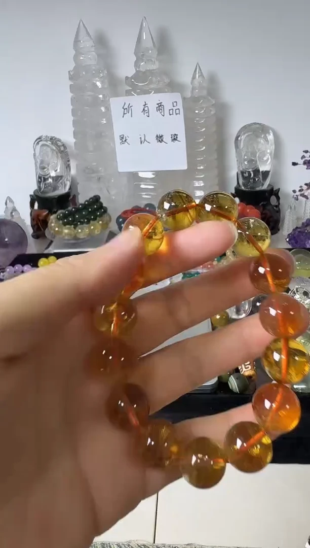 未镶嵌手链水晶矿坑