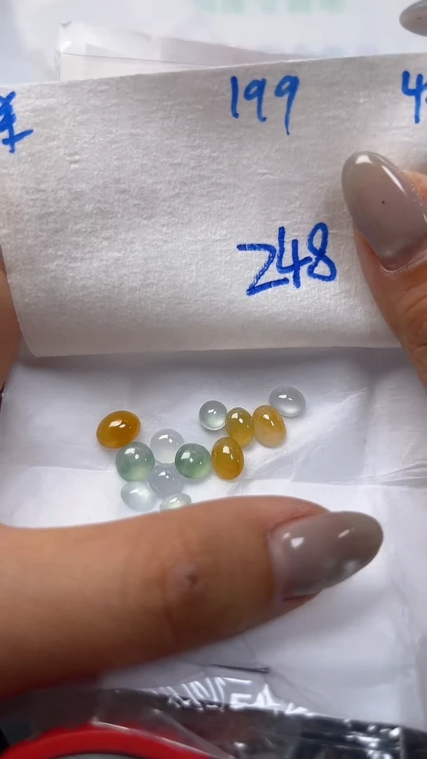 翡翠裸石未镶嵌天然缅甸A货翡翠199