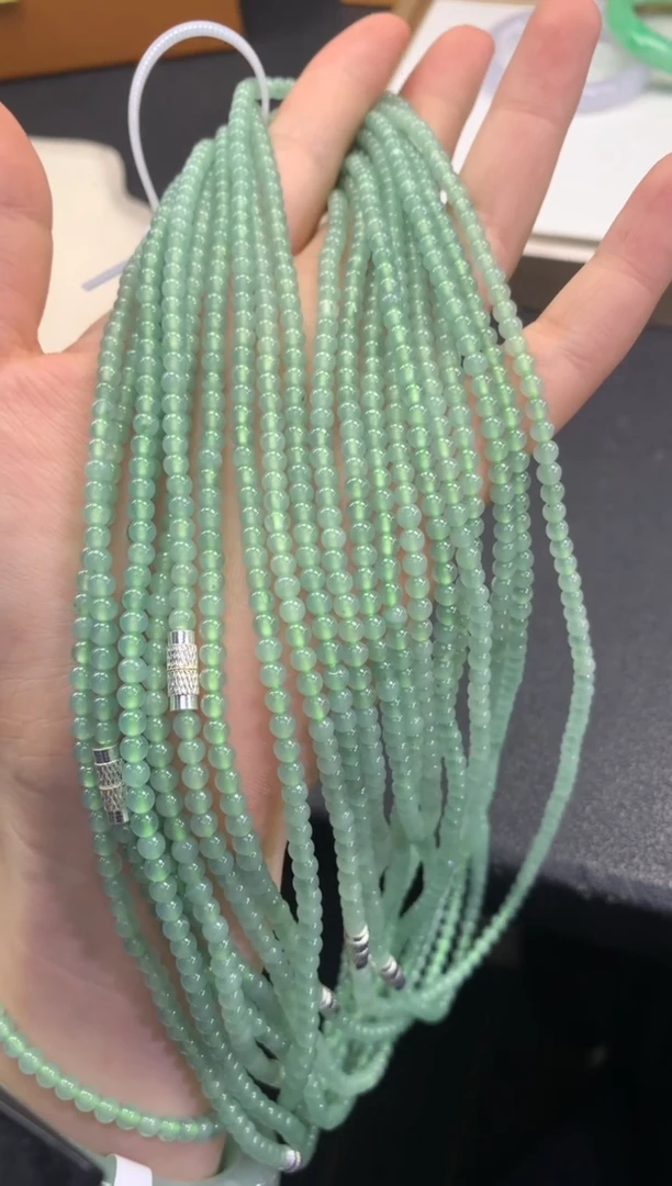 翡翠未镶嵌颈饰FC489 翡翠项链 多样性发其一