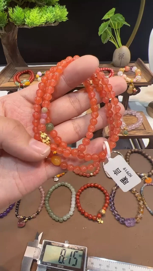 【闪购商品】南红玛瑙手链未镶嵌@@手饰