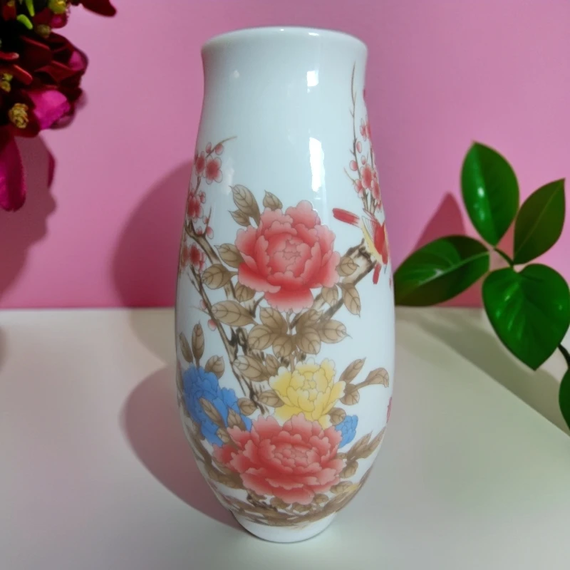 高度31景德镇陶瓷牡丹花富贵花插266