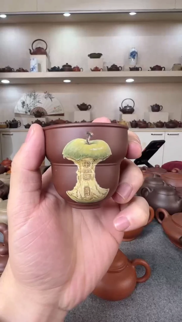 【闪购商品】紫砂茶壶杯子 紫泥 半手工