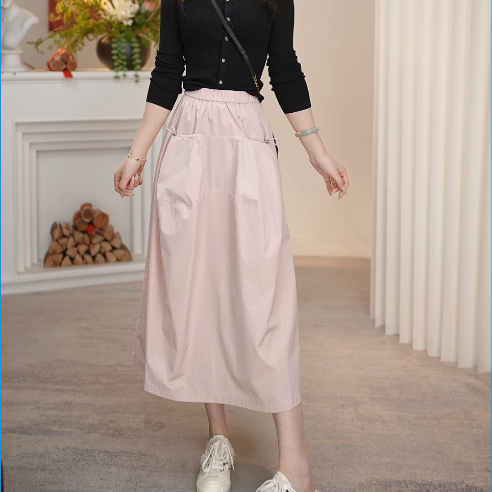 AMASS/阿玛施新款复古时髦休闲半身裙5200277学院风格裙