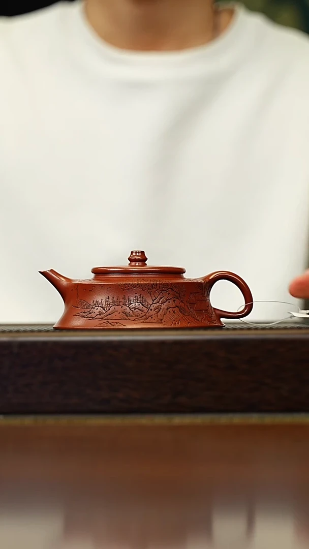 茶壶紫砂宜兴原矿 手工 紫砂壶容量200CC