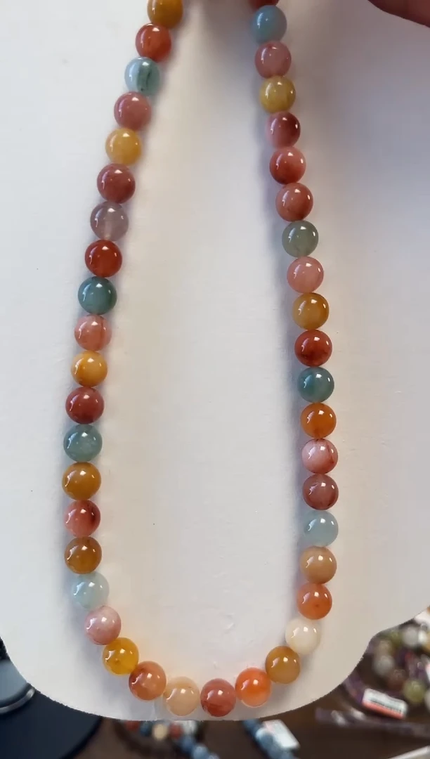 颈饰未镶嵌水晶项链约10mm