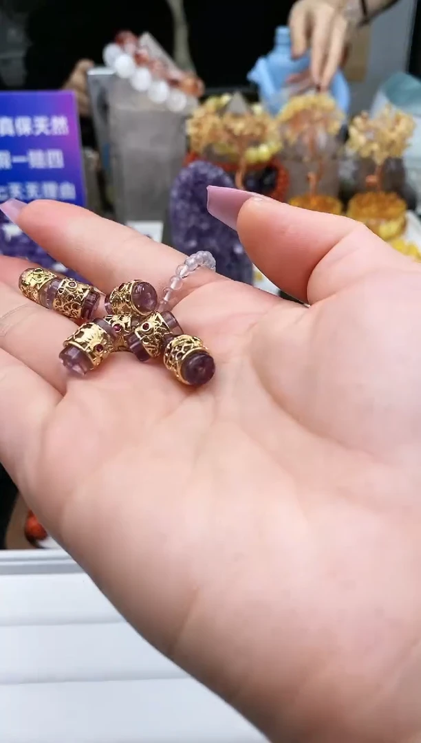 【闪购商品】水晶颈饰未镶嵌127a多样性发其一/2.6/1个