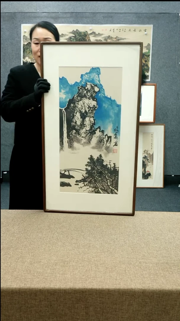 【闪购商品】国画52*92唐鹏高老师山水
