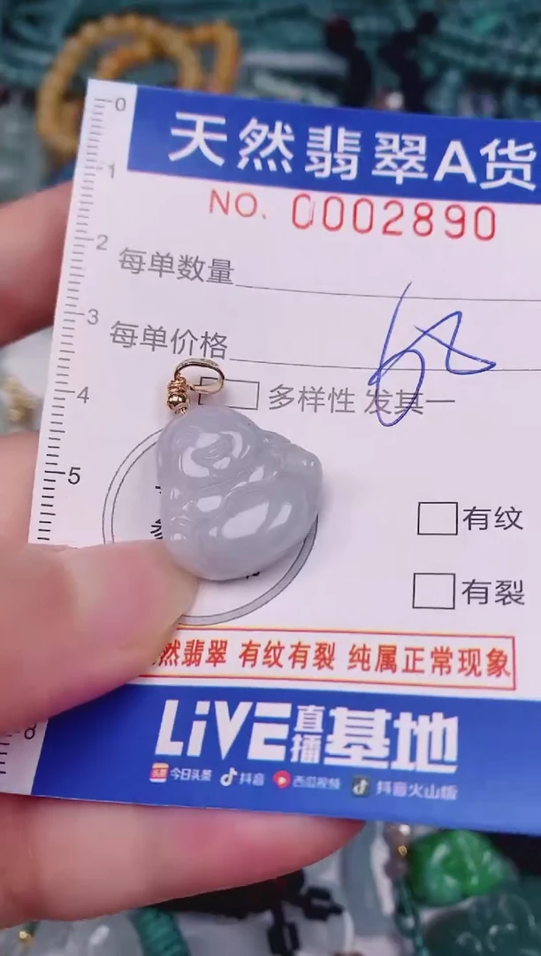 颈饰未镶嵌翡翠00002890