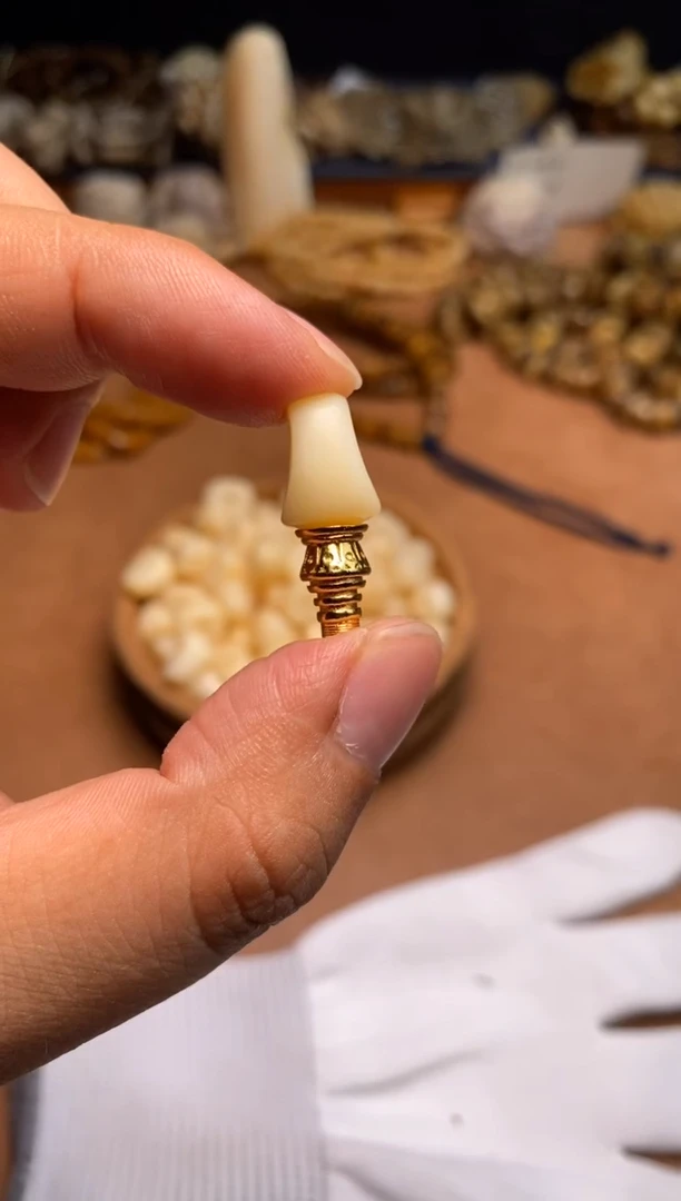 其他牛骨杂件626-小蛮腰三通