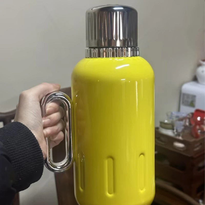 阿茶黄色传家壶（机械显温）1500ml零配（N00701）