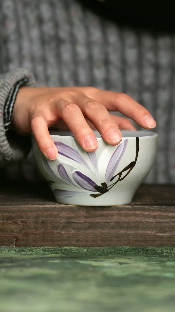 【闪购商品】青诗集手工手绘瓷器