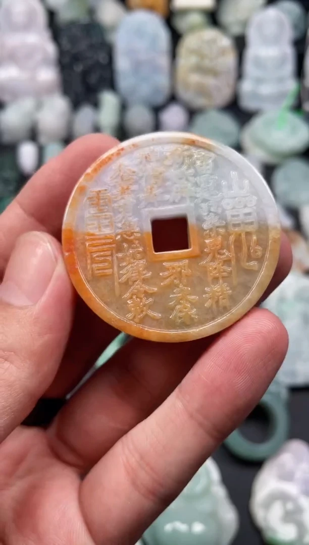 翡翠未镶嵌颈饰天然翡翠a货