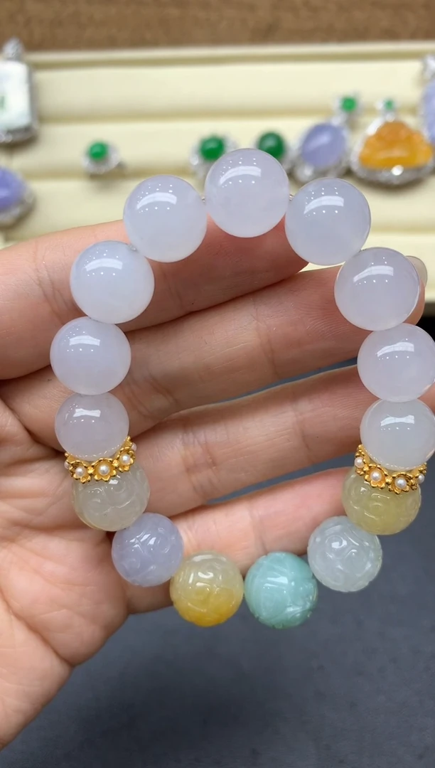【闪购商品】翡翠手串未镶嵌447-中国好珍宝