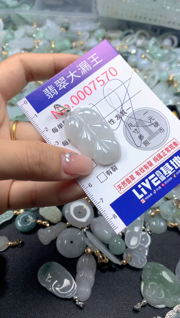 颈饰未镶嵌翡翠7570