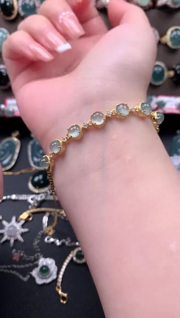 【闪购商品】翡翠戒指银S925镶嵌51241