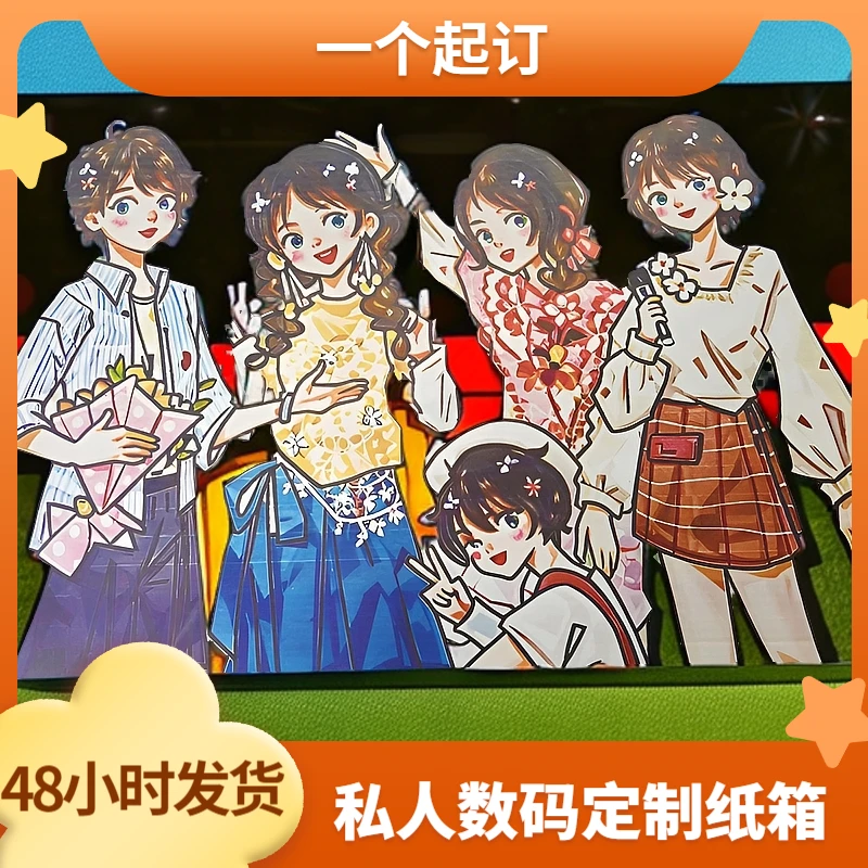 小批量一个起订包装盒水果箱披萨盒礼盒物流中转纸箱订制印刷纸箱