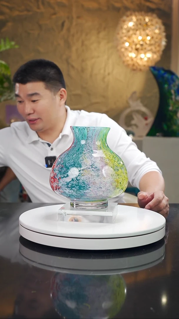 摆件福利设计款莫奈花瓶