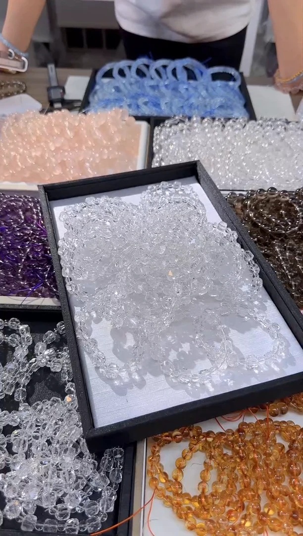 【闪购商品】水晶手串未镶嵌317/多样性发其一/卡10