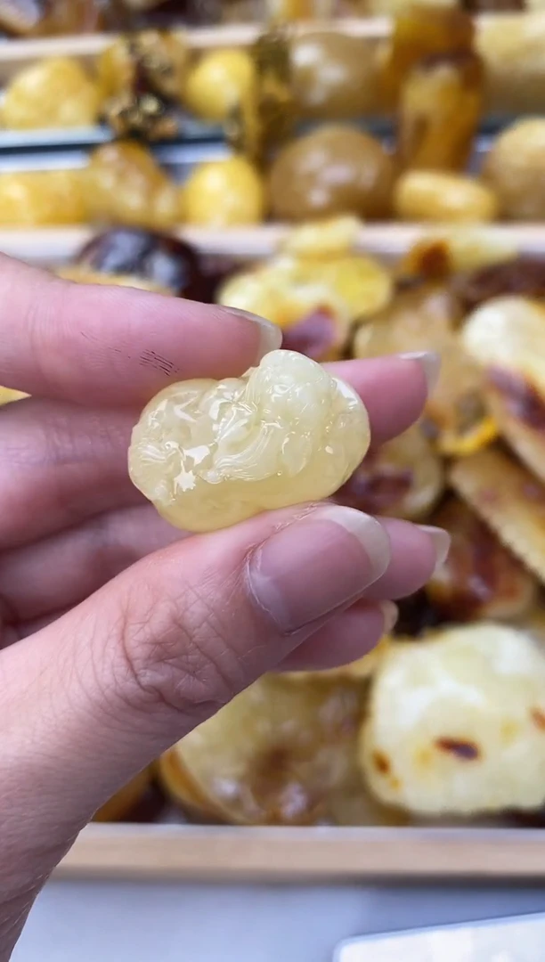 裸石琥珀未镶嵌天然琥珀蜜蜡