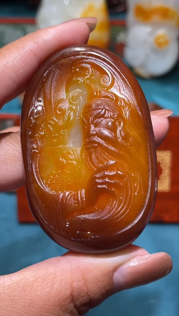 未镶嵌和田玉挂件一**凉1