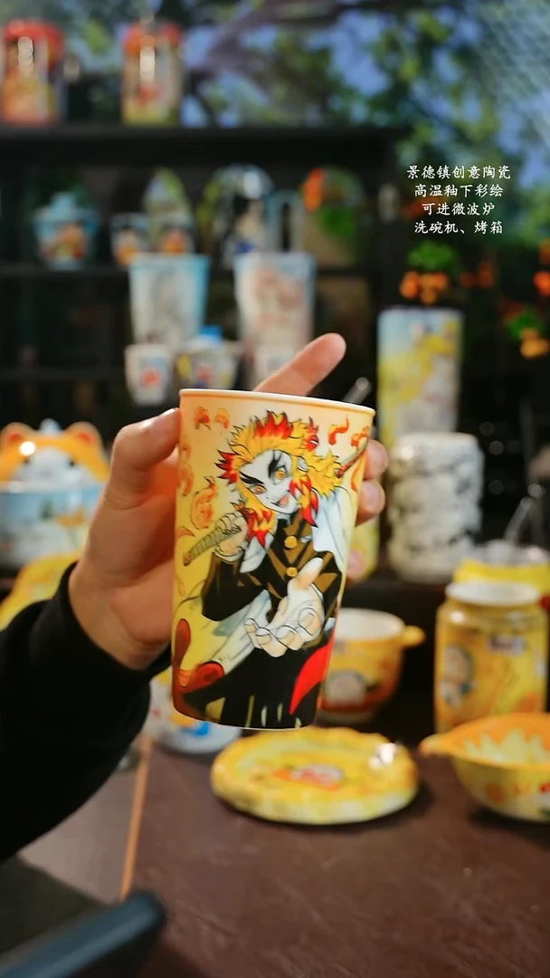 景德镇高温釉下彩纯手工手绘