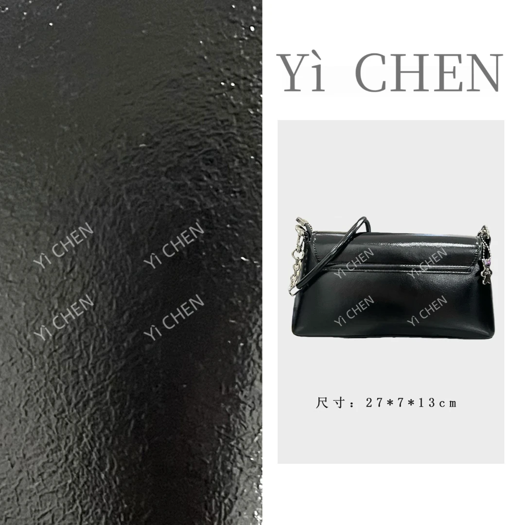 【Yì CHEN】SKL-5609-黑色简约时尚女士新款轻奢单肩斜跨包