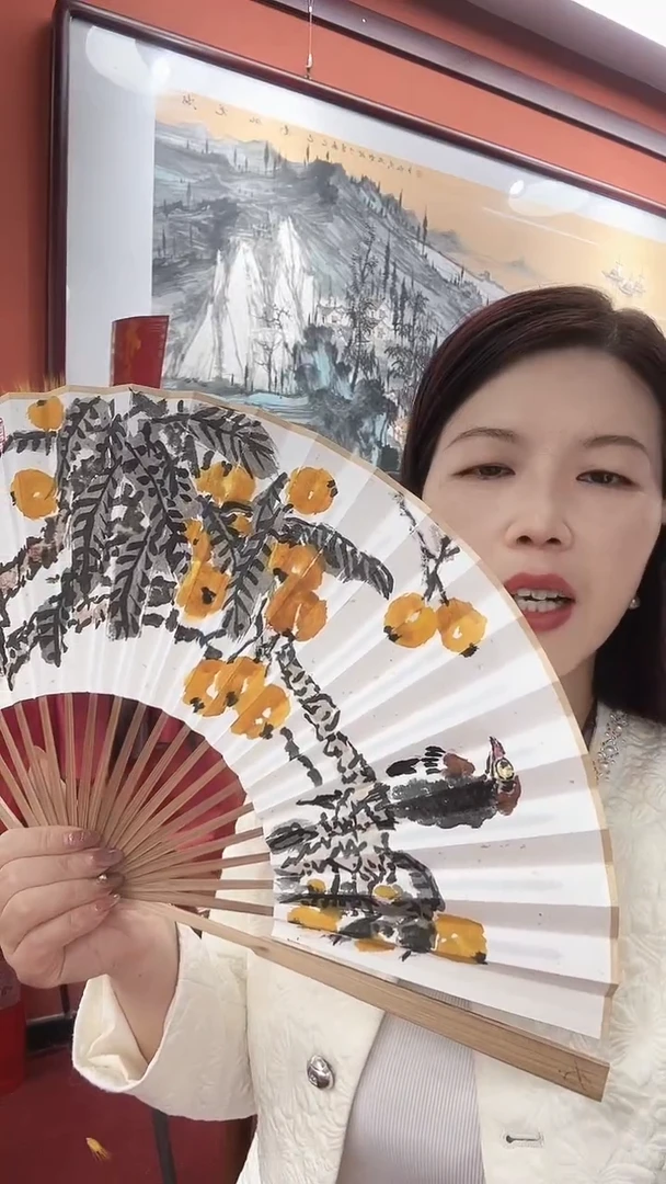 国画康钧庆/国画/扇面