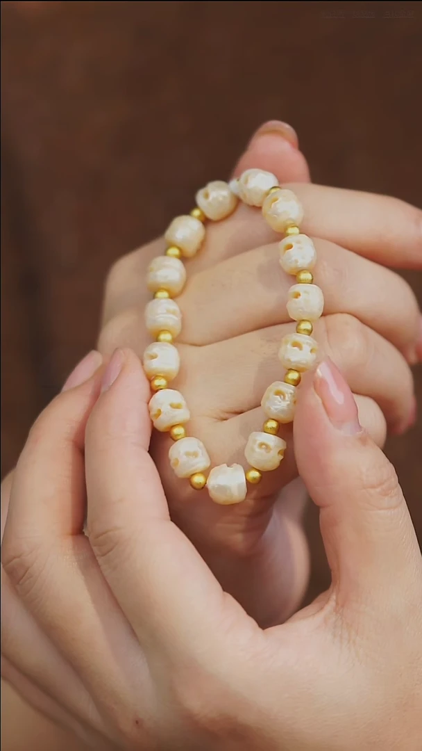 【闪购商品】淡水珍珠手串未镶嵌多样性发其一