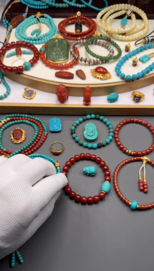 未镶嵌绿松石配饰果*~111