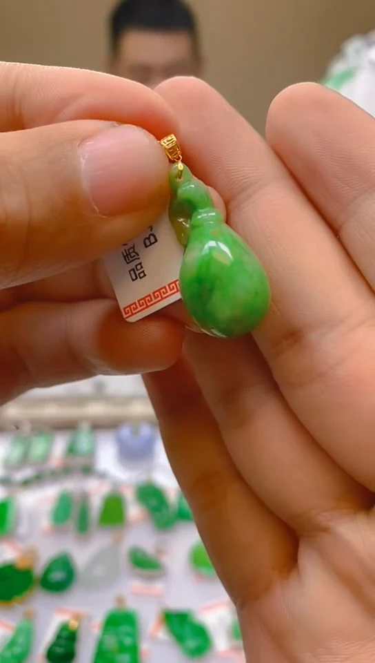 【闪购商品】翡翠颈饰18K金镶嵌新号开播，全场乱卖