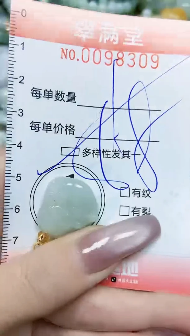 【闪购商品】翡翠颈饰未镶嵌闪购0098309多样性发其一