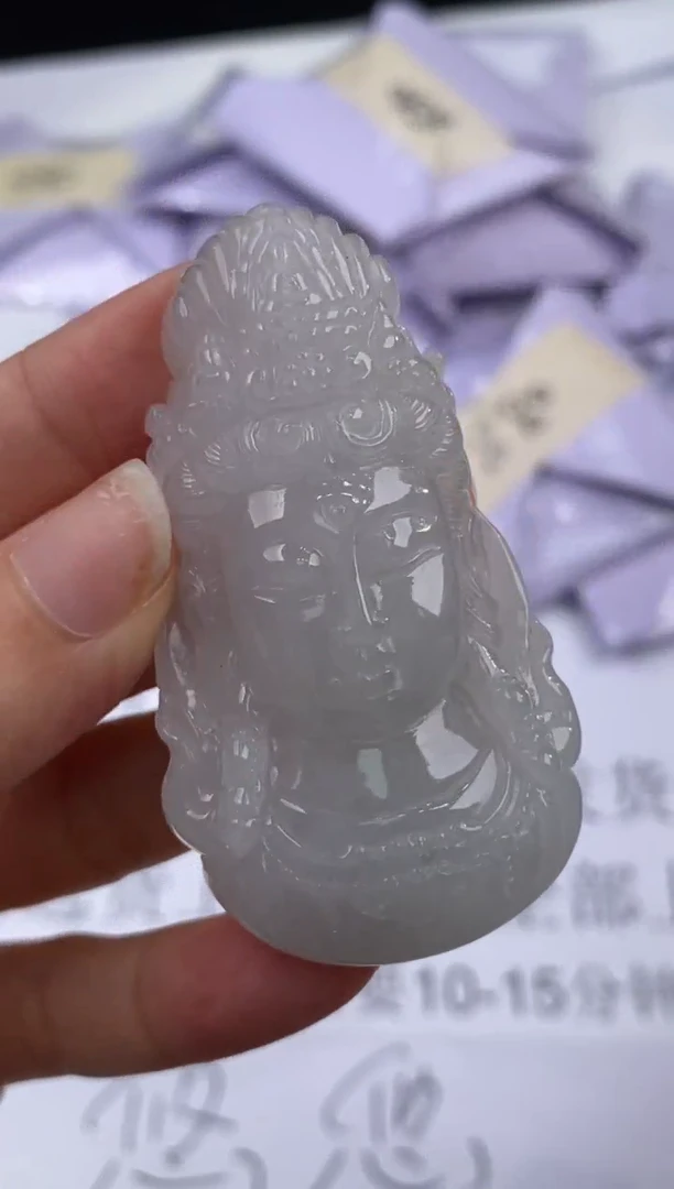 未镶嵌挂件翡翠307725      多人