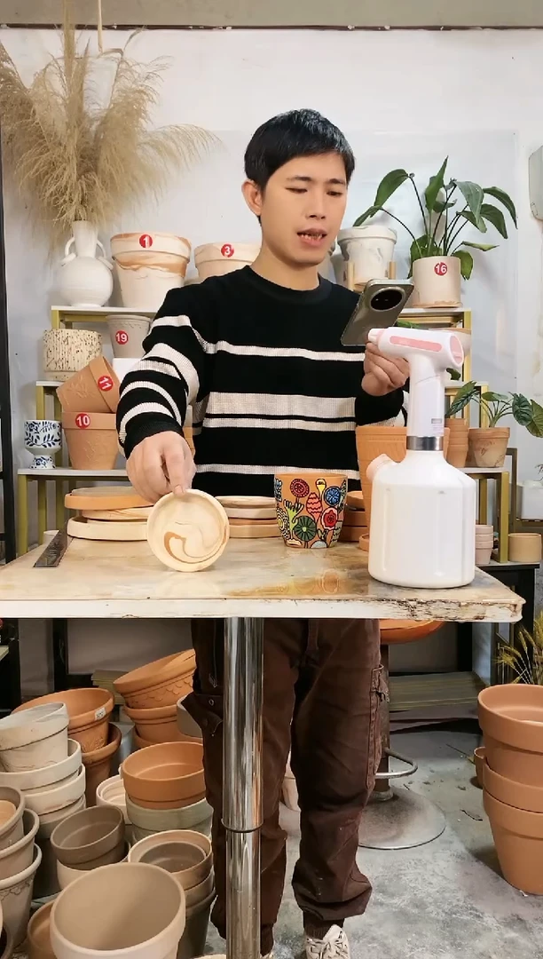 【闪购商品】红陶10口玛奇朵托盘 3个