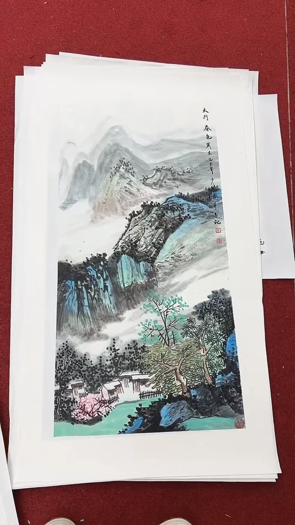 国画卢少波/国画/山水