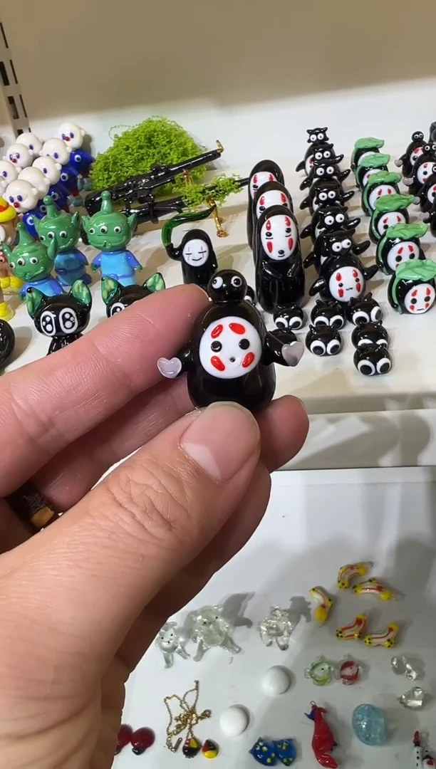 手工艺品琉璃无脸男