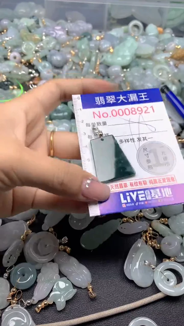 颈饰未镶嵌翡翠8921