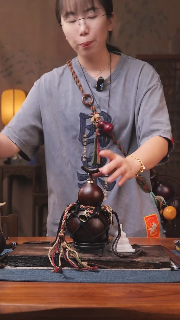 664号精品大漆葫芦防腐防渗装水茶酒