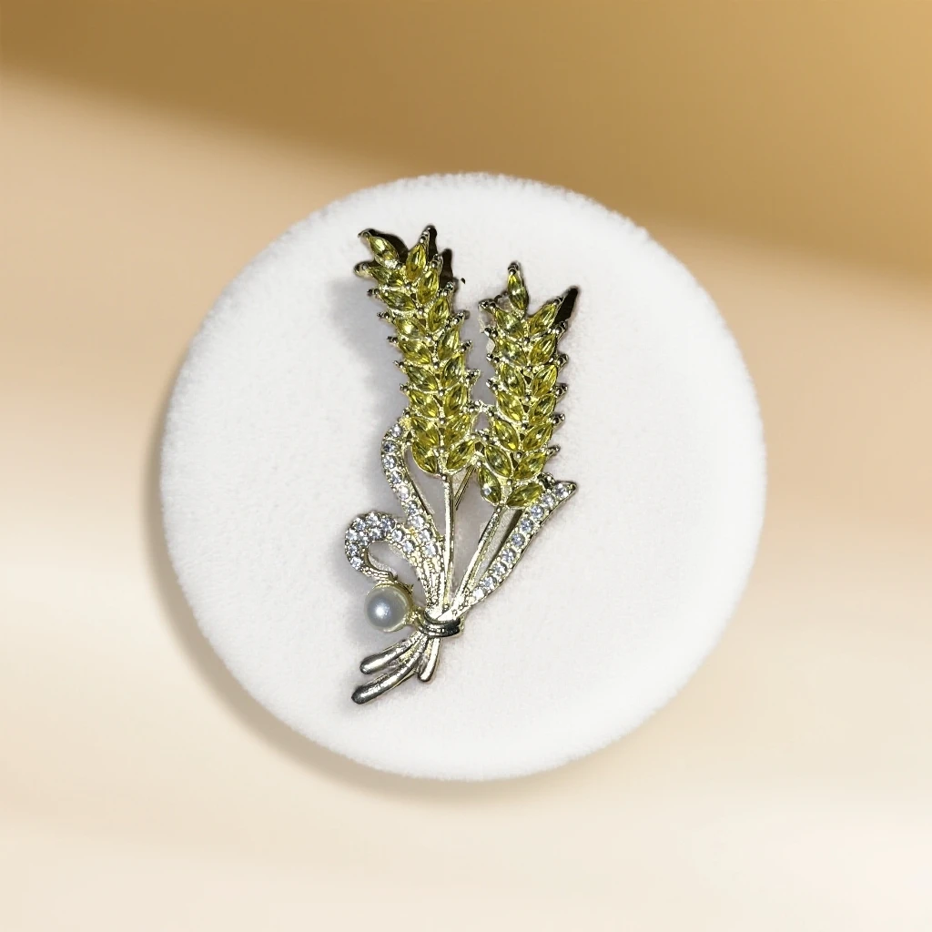 合金仿珍珠胸针 200 精品胸针wm200（无礼盒）