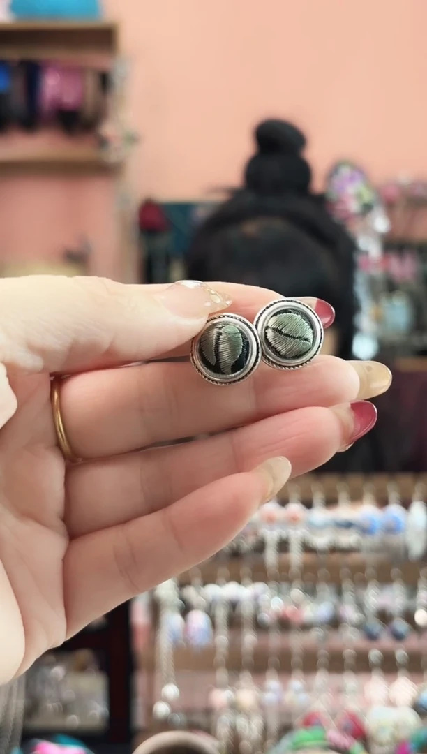 织绣艺枝独绣手工饰品159