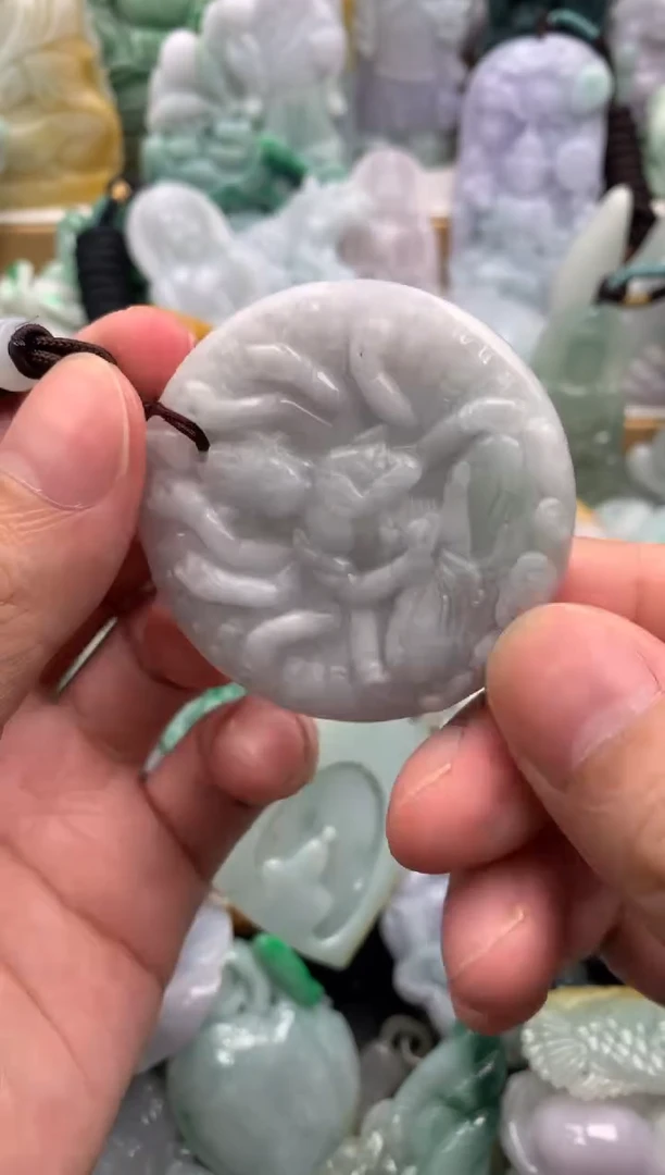吊坠(不含链)未镶嵌翡翠1