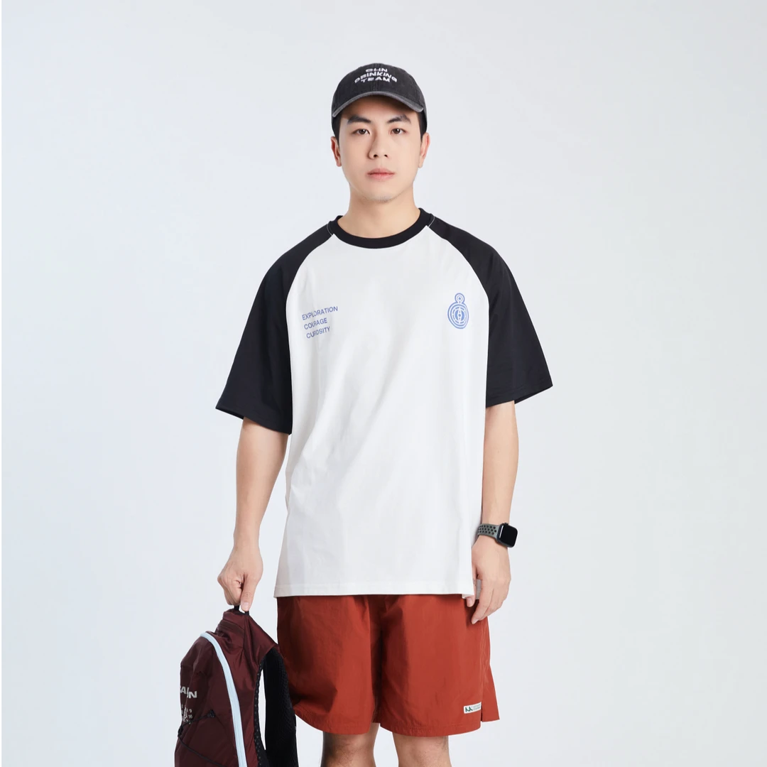 【微瑕】mipo速干吸湿排汗儿童插肩T恤夏季男女童户外运动透气短袖